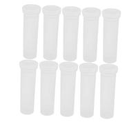 iplusmile 10 Pièces Tube de Culture en Tube Tubes Floraux Tube d'eau de Tige conteneurs Floraux flacons avec Tubes de Plante Fournitures Plastique Transparent
