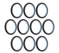 iplusmile 10 rouleaux Ruban Adhésif de Masquage Noir Ruban Fin Multi-usages Résistant Adhérence Fiable pour Peinture Protection Carrosserie et Bricolage