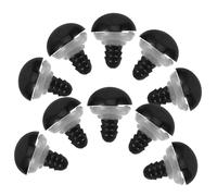 iplusmile 100 Ensembles Safety Eyes with Washers for Stuffed Dolls DIY Crafting Artificial Decor Eyes for Amigurumis and Plush Animals