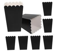 iplusmile 100 pièces Boîtes à Popcorn Papier Lot pour Cinéma Anniversaires et Réceptions Contenants et Élégants pour Snacks et Bonbons