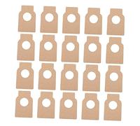 iplusmile 100 pièces Étiquettes Goulot Bouteille Papier Kraft pour Rangement Vin Étiquettes Suspendues pour Cave à Vin Résistantes et Réutilisables