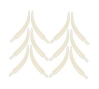 iplusmile 100 Pièces Faux Elephant Tooth Charms With Head Lightweight Plastic Pendants For Diy Jewelry Making Dangle Beads For Bracelets And Necklaces And Elegant Decorative Accessories