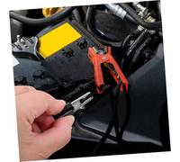 iplusmile 100 pièces Jeu de Pinces Crocodile Isolées Électriques Métal Pince Batterie Épaisse pour Test Multimètre Câble et Fil Test Clips Polyvalents Noir et Rouge pour Projets DIY et