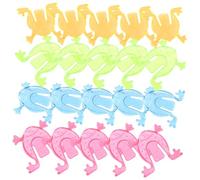 iplusmile 100 pièces Jouets Grenouilles Sauteuses Jouets Sautants pour Garçon Fille Couleurs Aléatoires Jeux Éducatifs et Amusants pour Fête et Classe Couleur Aléatoire Couleur Aléatoire