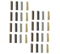 iplusmile 100 pièces Kit Embouts Métalliques pour Lacets Durables et Colorés Couleurs pour Réparation et Customisation de Chaussures