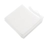 iplusmile 100 pièces Lot de Sachets à Thé Jetables avec Cordon de Serrage Triple Compartiment pour Vrac et Épices Pochettes Filtrantes pour Infusion Facile