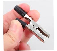 iplusmile 100 pièces Pinces Crocodile Isolées Métal Clips de Test Électrique Renforcés pour Connexion Rapide de Batterie Serrage Fiable et Sécurité Améliorée Kit Sans Fils Rouge et Noir
