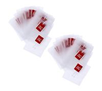 iplusmile 100 pièces Sachets de Filtre à Thé Jetables Sacs à Infusion pour Thé Vrac Résistance à Lébullition Fermeture par Cordon pour Maison et Restaurant