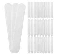 iplusmile 100pièces Coussinets Anti-transpiration pour Col Auto-adhésifs Jetables Bande Absorbante pour Col et Poignets Protection