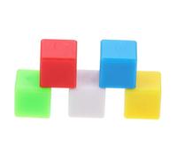 iplusmile 100pièces Cubes Mathématiques Plastique Blocs De Construction Pratiques Jouets Éducatifs Sensoriels pour Garçon Fille