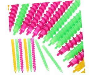 iplusmile 100pièces Kit De Tiges Permanentes Spirales Abs Barres De Permanente Pour Cheveux Longs Volume Naturel Outils Coiffure Polyvalents