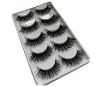 iplusmile 10paires Faux Cils Naturels Cils de Simulation Longs et Épais Accessoires de Maquillage pour Yeux Sublimés