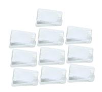 iplusmile 10Pièces Boîte de Désodorisant Réfrigérateur Élimination des Odeurs de Air Accessoires de Rangement pour Maison Absorbeur Humidité pour Air