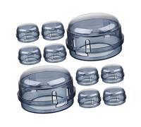 iplusmile 10pièces Cache-boutons De Cuisinière à Gaz Protection De Sécurité Pour Interrupteur Lot De Couvercle De Sécurité