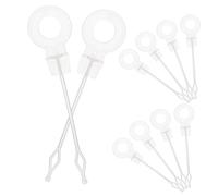 iplusmile 10pièces Déboucheur De Canalisation Pour Réfrigérateur Outil De Dragage Réutilisable Gadgets De Nettoyage Pour Trou De Vidange Kit De Nettoyage Pour Appareil Électroménager