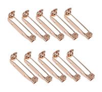 iplusmile 10pièces Épingles à Barre De Sécurité Lot Pour Bijoux Broches Couture Et Bricolage Pour Décorations
