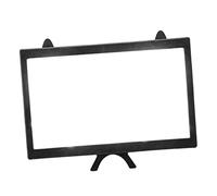 iplusmile 12 amplificateur d'écran de téléphone de Type tirant tréteaux Pliables amplificateur d écran Support Telephone Main Support Pliable Phone Bracket filtrer Portable loupe Black