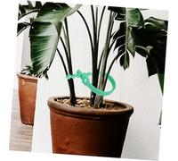 iplusmile 12 pièces Attaches Réglables Vertes pour Plantes Liens Réutilisables pour Support de Jardin et Arbustes Bandes Flexibles pour Tuteurs Darbres Faciles à Utiliser pour Jardinage