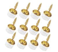 iplusmile 12 Pièces Boîte à Bonbons Plastique Dorée Boîtes de pour Mariage et Fête pour Bonbons Cookies et Petits