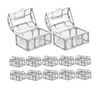 iplusmile 12 Pièces Boîtes à Dragées Mariage Coffrets Trésor Réutilisables pour Bijoux Petites Boîtes Party Favor