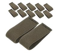 iplusmile 12 Pièces Boucles de Sangle Élastiques pour à Attaches de Ceinture Nylon Retenues Universelles pour Équipement Aventure et Accessoires de Photographie