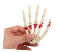 iplusmile 12 Pièces de Squelette Halloween Réalistes Plastique Résistantes Aux Intempéries pour Décor Haunted House Cimetière Escape et Fête Thématique