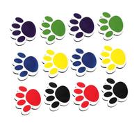 iplusmile 12 pièces Effaceurs Magnétiques Patte de Chat pour Tableau Blanc Gommes Effaçables à Sec Réutilisables Nettoyage et Portable pour Ardoises Magnétiques et Vitres