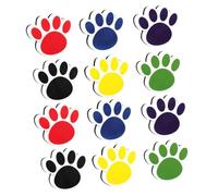 iplusmile 12 pièces Gomme Tableau Magnétique EVA Forme Chat Effaceur Sec Coloré pour Accessoires de Classe Effaçable et Lavable Confortable et Adhérent pour Maison Bureau École