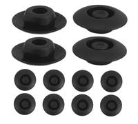 iplusmile 12 pièces Lot de Bouchons Caoutchouc Étanches pour Protection Poussière et Eau pour Portes Châssis et Bas de Caisse Voiture Installation Facile