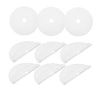 iplusmile 12 pièces Lot de Tapis Déshydratation Silicone Antiadhésifs Ronds Réutilisables pour Fruits Viandes et Aliments Faciles à Nettoyer