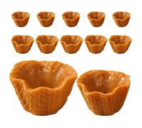 iplusmile 12 Pièces Modèle Décoratif de Cornet de Glace en PVC | Aspect Réaliste, Usage Polyvalent, pour Accessoires Créatifs, Scènes Photo et Croquis Artistiques