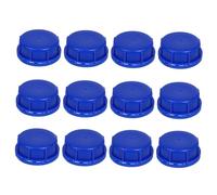 iplusmile 12 Pièces Sealing Caps With Gasket Plastic Leak Screw Lids For Paint And Pet Food Storage Buckets