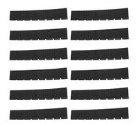 iplusmile 12pcs Cales en Plastique Nivellement de Fontaine Noire en PP, Installation Facile et Application Polyvalente pour Jardins et Espaces Publics