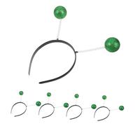 iplusmile 12pièces Serre-tête à Antennes Vertes pour Fête Halloween Lot de Accessoires Martiens Bandeau Décoratif pour Déguisement et Cosplay