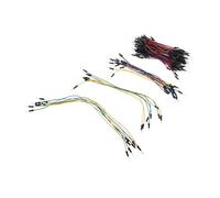 iplusmile 130pièces Fil De Démarrage Émaillé pour Platine Expérimentation Kit De Fils De Démarrage Câble De Mâle-Femelle pour Câblage Électronique