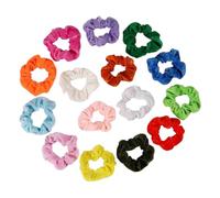 iplusmile 15 pièces Chouchous Velours Multicolores Accessoires Coiffure Élégants et Confortables Élastiques Doux pour Toutes