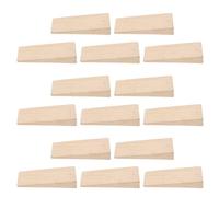 iplusmile 15 Pièces Coin de Manche de Hache en Bois Beige Résistant aux Chocs L'usure, Accessoires pour Fixation et Remplacement, pour Fendage de Bûches en Extérieur
