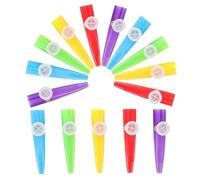 iplusmile 15 pièces Kazoo Plastique Coloré et Portable Instrument Musical Débutant pour Fêtes et et Facile à Transporter