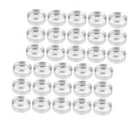 iplusmile 150pièces Coupelles à Bougies Aluminium Vides Pots à Bougies pour Loisirs Contenant à Cire De Bougie pour Décoration Intérieure Et Projets DIY