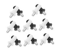 iplusmile 16 pièces Plastic Shutter Repair Pins Kit Lightweight Indoor Window Louver Fix Tool And Hardware Accessories For Door And Furniture Maintenance