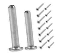 iplusmile 16pièces Set De Rivets pour Cadre De Parapluie Rivets Tubulaires pour Réparation De Parasol Pinces De Fixation Robustes pour Baleines Compatibles Parapluies Pliants Et Accessoires