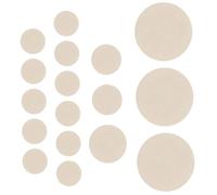 iplusmile 17 pièces Tampons de Clarinette Feutrine Autocollants Accessoires Durables pour Instrument de Musique Faciles à Installer de Rechange pour Pads de Trou Sonore Clarinette