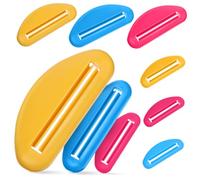 iplusmile 18 pcs Presse Tube Manuel pour Dentifrice Plastique Outil de Compression Polyvalent Gaspillage pour Tubes de Crème Peinture et Soins Bucco Dentaires