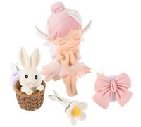 iplusmile 1ensemble Clip De Ventilation Pour Voiture Accessoire De Décoration Intérieure Avec Fille Ballet Et Lapin Diffuseur De Parfum Pour Aération Élégance Et Praticité Votre