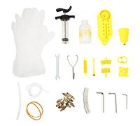 iplusmile 1Ensemble Kit Outil de Changement Huile de Frein à Disque Hydraulique pour Vélo Complet avec Adaptateurs et Connecteurs Métalliques pour Amateurs de Cyclisme