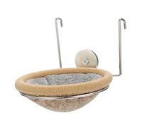 iplusmile 1Ensemble pour Oiseaux avec Coussin et Rack Fixe Cabane de Lit pour Budgies Perroquets et Calopsittes Matériau Chaud et Respirant pour Reproduction