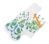 iplusmile 1Ensembles Réflexologie avec Outils de Massage Guide Acupression pour Hommes Femmes pour Détente