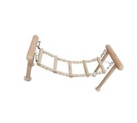 iplusmile 1Pc Perroquet Balançoire Perroquet Oiseau Perroquet Perroquet Mordre Perruche Oiseau Support De Jeu Balançoire Oiseau Support Perroquet Suspendu Bambou