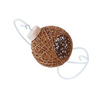 iplusmile 1Pc Tissé pour Hamster Hamac Papier Rotin Cage pour Hamster Créatif Animal Nid Hamster Nid De Couchage Nouveau Suspendu Bambou