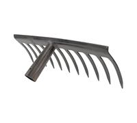 iplusmile 1Pièce Râteau de Jardin Agricole Robuste à Dents Pointues pour Desserrer Sol et Efficacement Outil Durable et Pratique pour Types de Terre